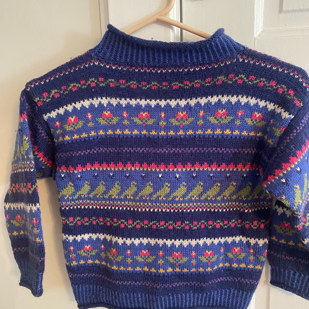 Colorful Patterned Sweater